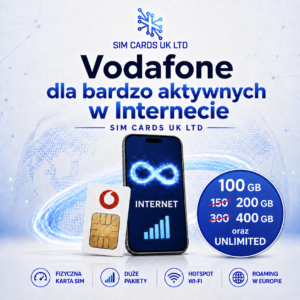 Vodafone – dla bardzo aktywnych w Internecie